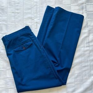 Eaton Blue Vintage Straight Leg Trouser Pants